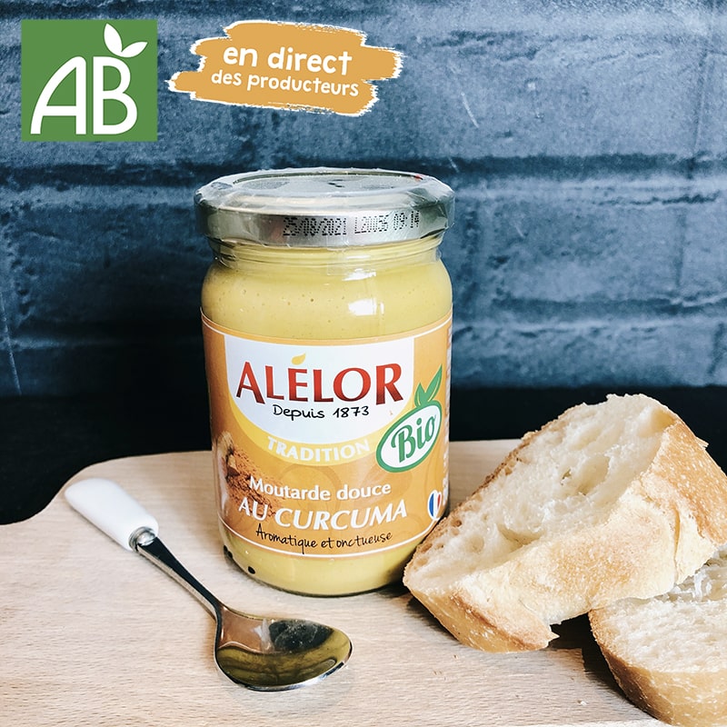 Moutarde au Miel – Alélor (200g) 🕑 – Autour du local